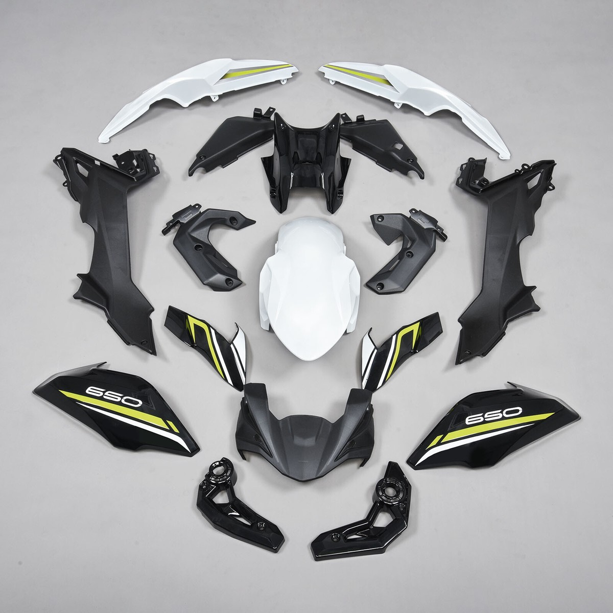 Amotopart ABS Bodywork Fairing Kit Plastic Fits for Kawasaki Z650