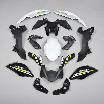 Amotopart ABS Bodywork Fairing Kit Plastic Fits for Kawasaki Z650 2017-2019
