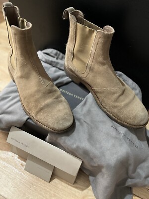 Bottega Veneta Chelsea Boot in der Farbe Camel (Größe 45)