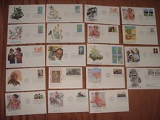 1979 ALL RARE all different first day issue stamped envelopes lot of 19 FDC