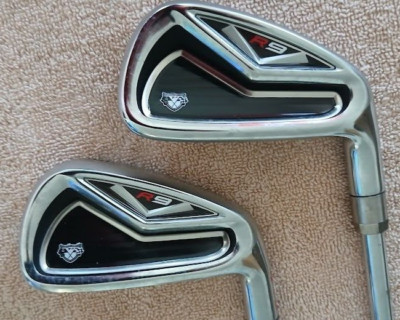 TZ GOLF - TaylorMade R9 TP SINGLE Demo 6 Irons, Stiff Flex Steel