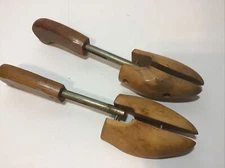 Vintage USA MOHAWK 54N Wooden Shoe Keepers Rochester Shoe Tree Co. Split Toe