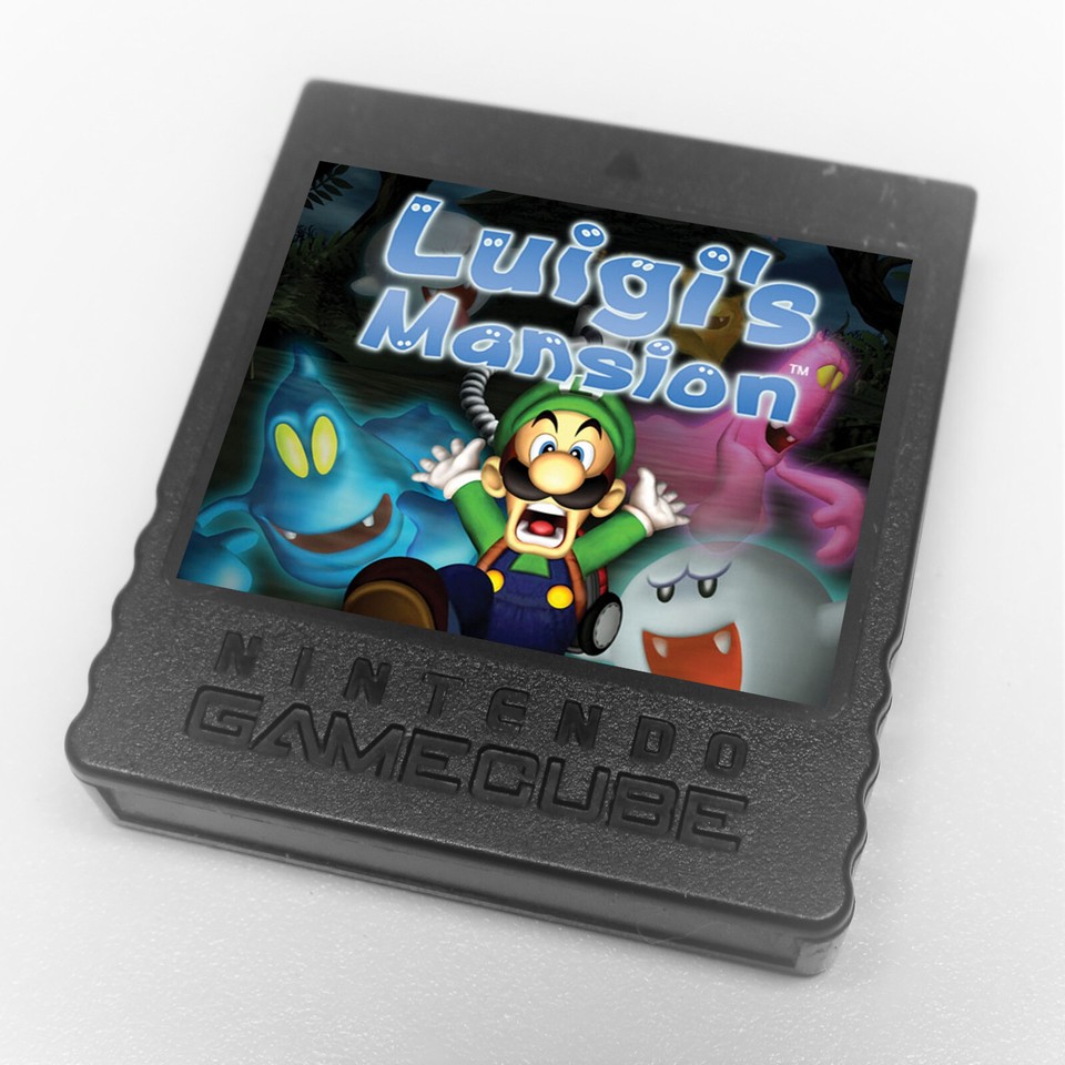 Gamecube Customization Sticker Custom Stickers For Nintendo GameCube Memory Cards - Catalog #1 - 250 ...