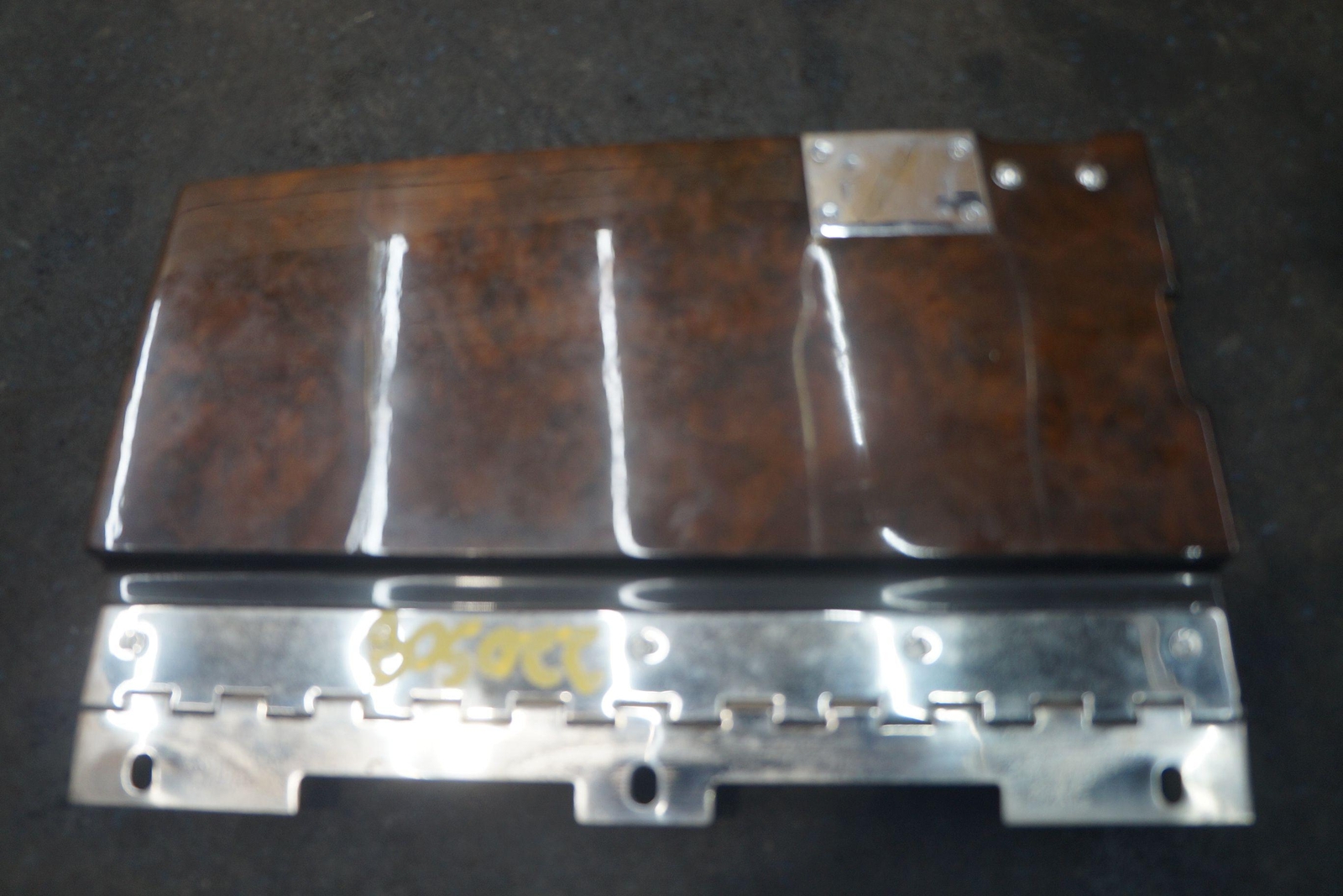Glove Box Dash Compartment Lid Door Wood Trim OEM Bentley Turbo R 1991 *Note*
