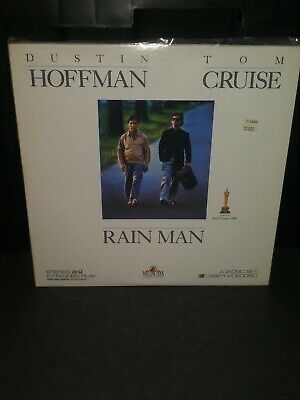 RAIN MAN 2 DISC SET LASER VIDEODISC Dustin Hoffman Tom Cruise