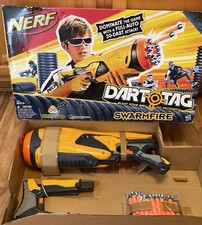 NERF Dart Tag Swarmfire Blaster 2010 NEW