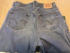 Levis Tag 560 W36xL30 Comfort Fit Tapered Blue Distressed Jeans Mens 100% Cotton — photo 9