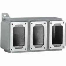 SWB-19 Killark Three-Gang Undrilled Device Body NEW