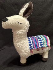 Decorae Decoraehome standing llama plush decor stuffed animals toy W/ Blanket!