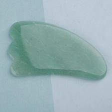 Gua Sha Jade Stone Face Massage Tool – Natural Jade Facial Scraping, Anti-Aging