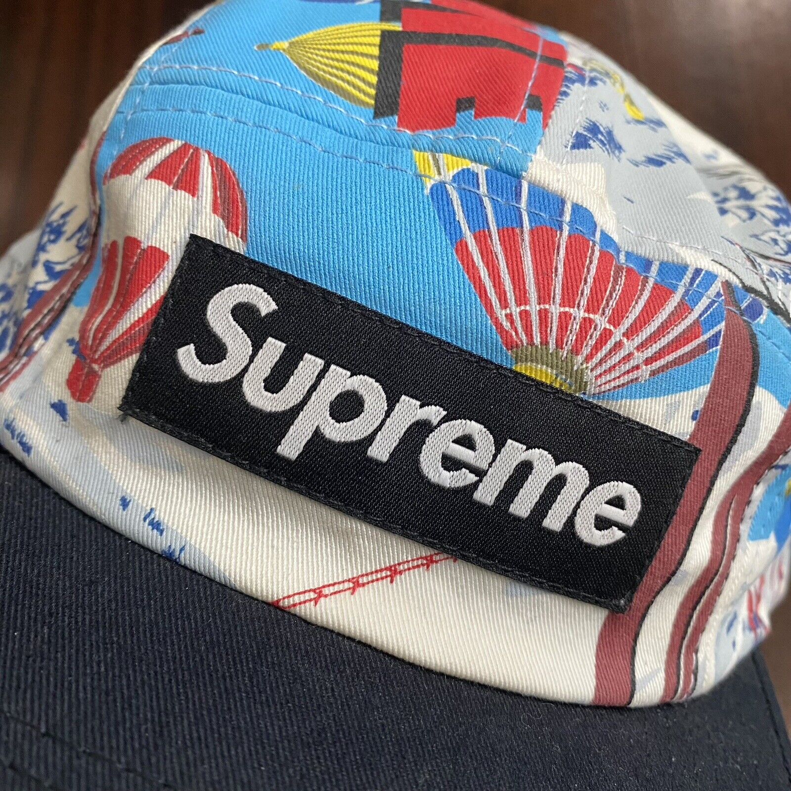 F/W08 Supreme Ballon Lodge Camp Cap Hat | eBay