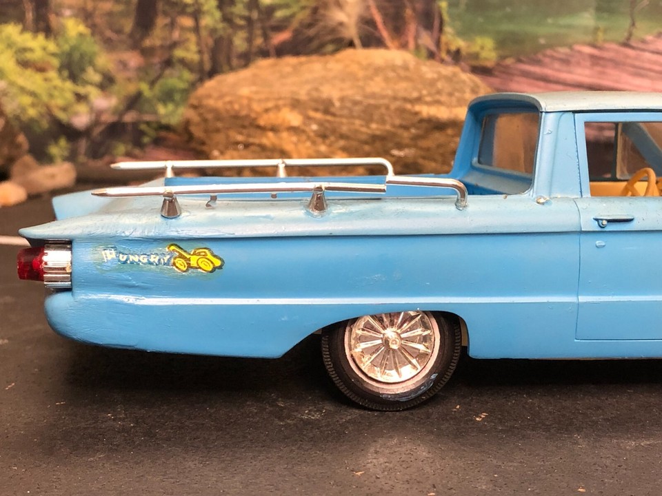Vintage Built, Modified & Customized Plastic Model Kit 1962 FORD ...