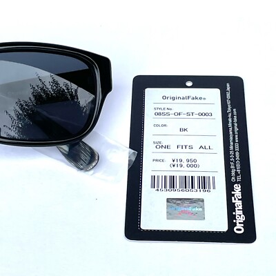 NEW] KAWS STUSSY x OriginalFake Sunglasses original box Companion