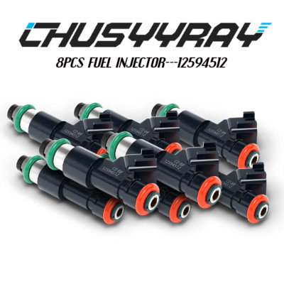 8 Pcs Fuel Injectors For 2008-2009 Chevrolet Express 1500 2500 5.3L 12594512