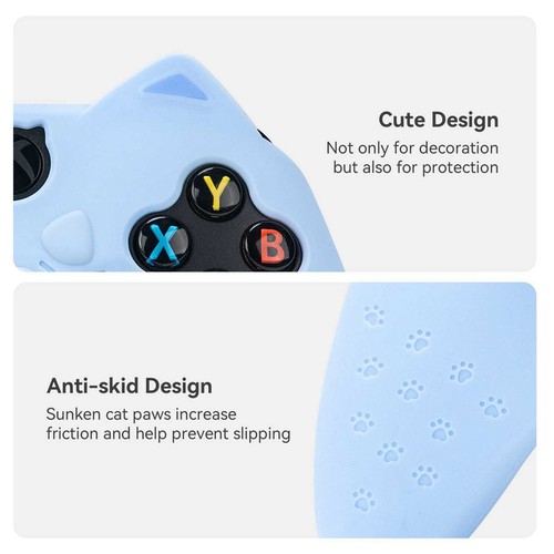 GeekShare Silicone Protective Cover for Xbox Series X Controller+2PCS ThumbGrips - Picture 25 of 43