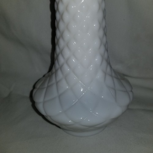 Vintage Milk Glass Vase - Picture 3 of 7