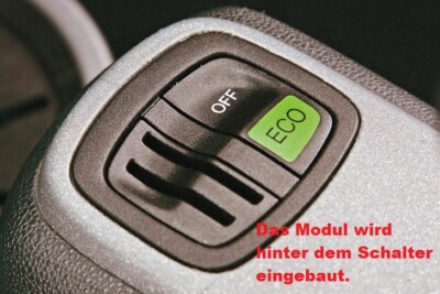 ECO Start Stop Smart fortwo 451 Abschaltmodul ECO ausschalten deaktivieren