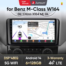 Android Autoradio CarPlay Navi F&uuml;r Mercedes Benz ML/GL Klasse W164 X164+360&deg;KAM