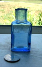 BEAUTIFUL BLUE BURST TOP INK (LOT'S OF SMALL BUBBLES)