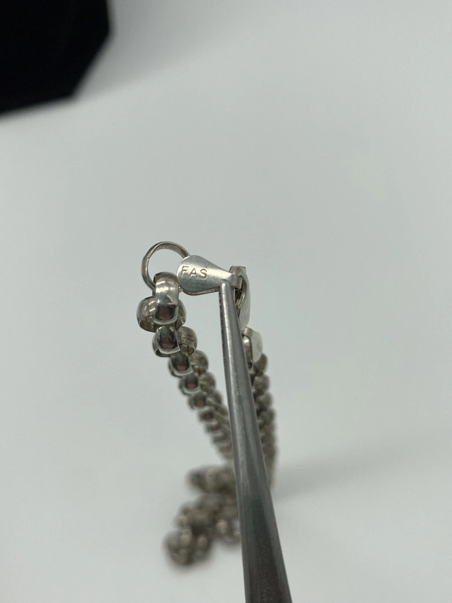 Sterling Silver 925 Italy Made 6.5mm Chain Link 18