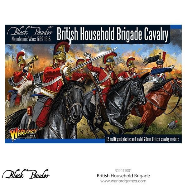 British Household Brigade Cavalry - Warlord Games Black Powder Miniatures