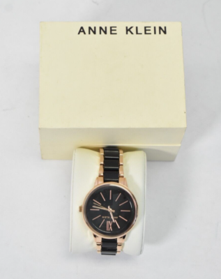 Anne Klein Rose Gold and Black Women\'s Watch Anne Klein Women main image 4