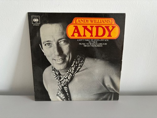 Andy Williams - Andy EP - 7" Vinyl - Rare and in great condition