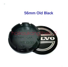 For Wheel Caps 4pcs 56mm Old Black Center Decal Badge Car Styling