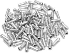 200 Pcs Bike Cable Ends Caps Bicycle Cable End Crimps Mountain Bike Brake Tips