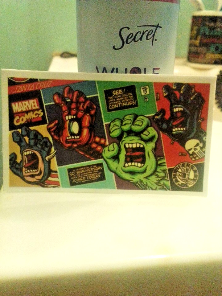  Marvel Sticker For 🛹  🆓 Sticker With All Orders And Good Luck To You.