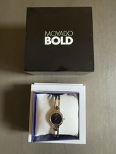 Movado Womens Watch 24229853 Stainless Steel Sapphire Crystal Swiss Made New