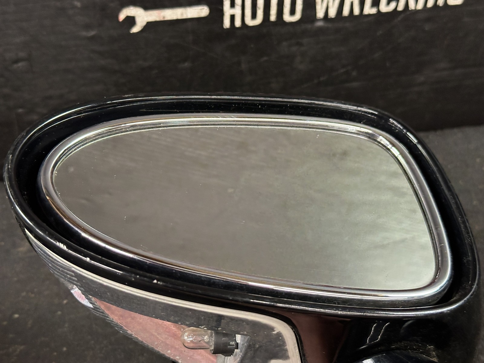 03-09 BENTLEY CONTINENTAL POWER DRIVER LH SIDE VIEW DOOR MIRROR BLACK 213855055