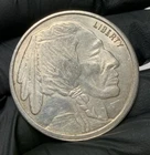 1Troy Ounce 999 Fine Silver Liberty Indian Head Buffalo Coin