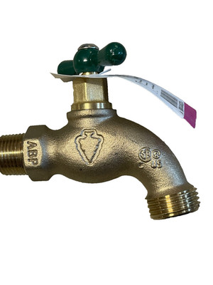 Arrowhead 301LF 125 psi Brass Single Handle Hose Bibb 1/2 in.