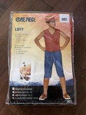 InSpirit Designs One Piece Luffy Youth Costume Complete Outfit XL 14-16