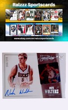 Nate Wolters 2013-14 Panini Signatures Film Rookie Auto #3 166/249 Milwaukee