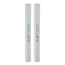 2pcs Sharpening Stones 1000 Grit Rectangle Green Silicon Carbide Whetstone