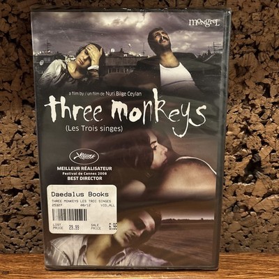 Three Monkeys [DVD] Turkish with English Subtitles Nuri Bilge Ceylan BRAND NEW!!