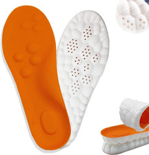 2026 New Steppers 4D Memory Foam Cloud Insoles for Men Women, Cuttable Design,