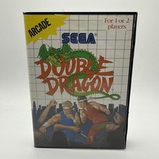 Double Dragon & Box No Manual Sega Master System