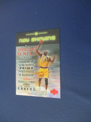 Shaquille O'Neal #NS13 1999 Upper Deck Now Showing card