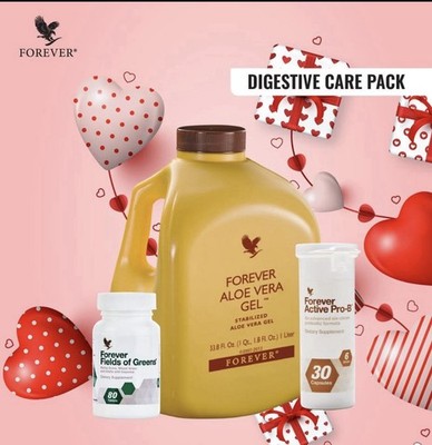 Forever Digestive Care Pack Aloe Vera Gel Pro-B Fields of Green Sugar-Free  | eBay