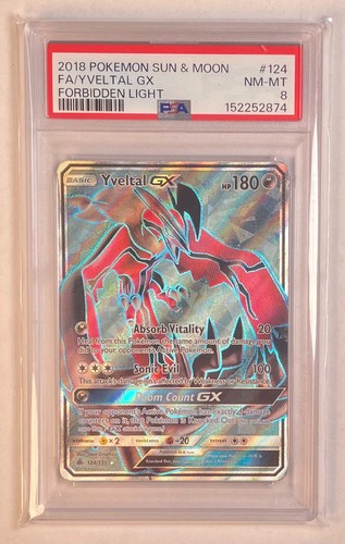 Yveltal-GX graded PSA 8 for sale on eBay