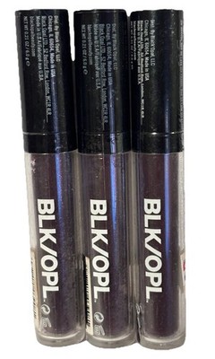 3x BLK/OPL COLORSPLURGE Liquid Matte Lipstick, Raisin Crush