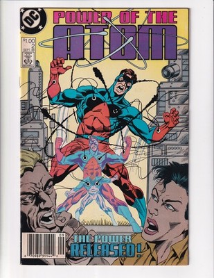 POWER OF THE ATOM 2 VF DC COMICS BOOK NEWSSTAND (1988)