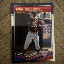 2018 Panini Stars & Stripes Longevity Scott Hurst Rookie #96 USA Baseball