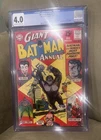 Batman Annual #3 (DC Comics Summer 1962) CGC Graded 4.0