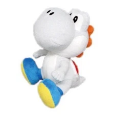 Plush - Nintendo Super Mario - White Yoshi 6" Toy Doll Licensed Toys 1393