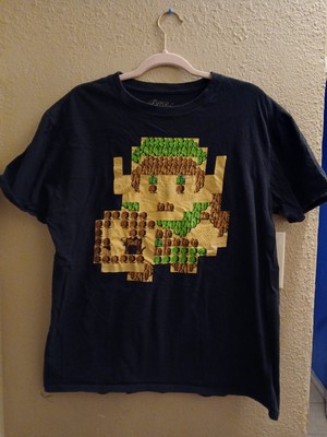 The Legend of Zelda Map T-Shirt Men's Large Loot Crate Exclusive 2017