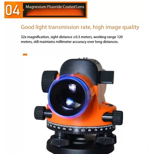32x Automatic Laser Level: High-Precision Engineering Surveying Outdoor Level - Afbeelding 15 van 24